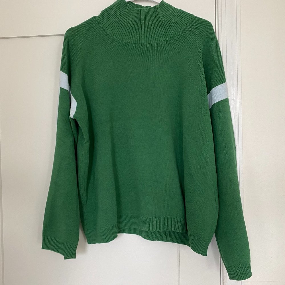 La Ligne for Target Green Mock Turtleneck Sweater